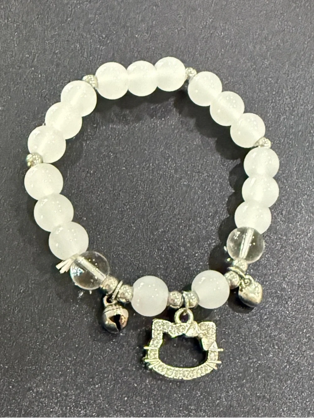 Hello Kitty Beaded Charm Bracelet